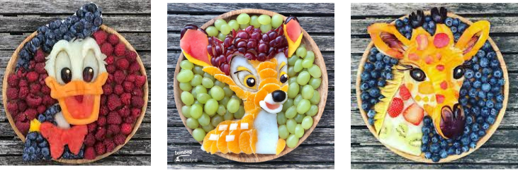 fruit edible art