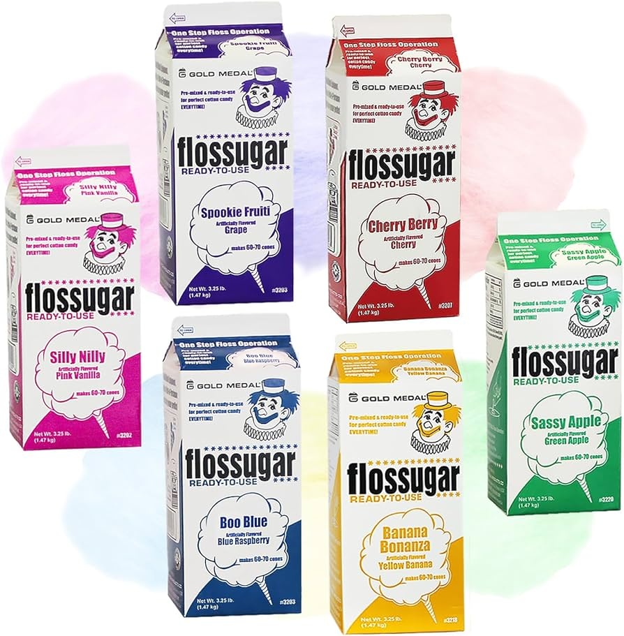 cotton candy flavors 