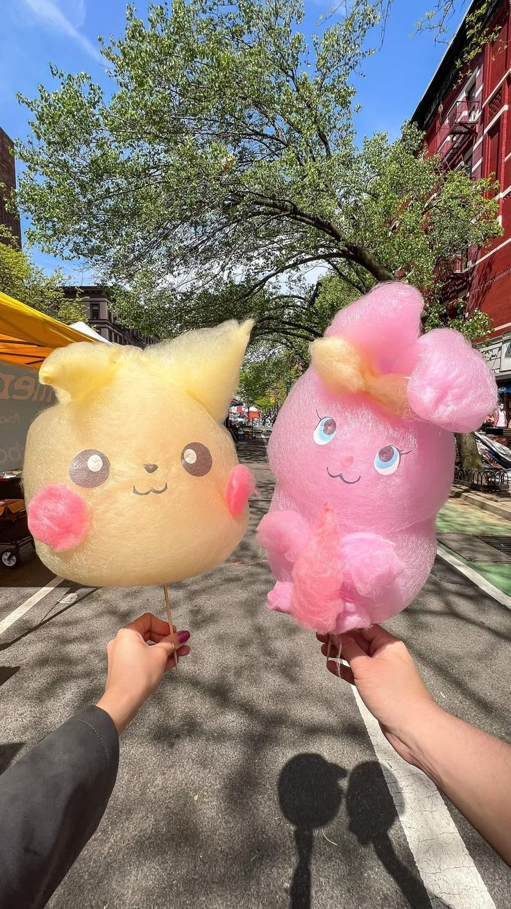 pikachu cotton candy