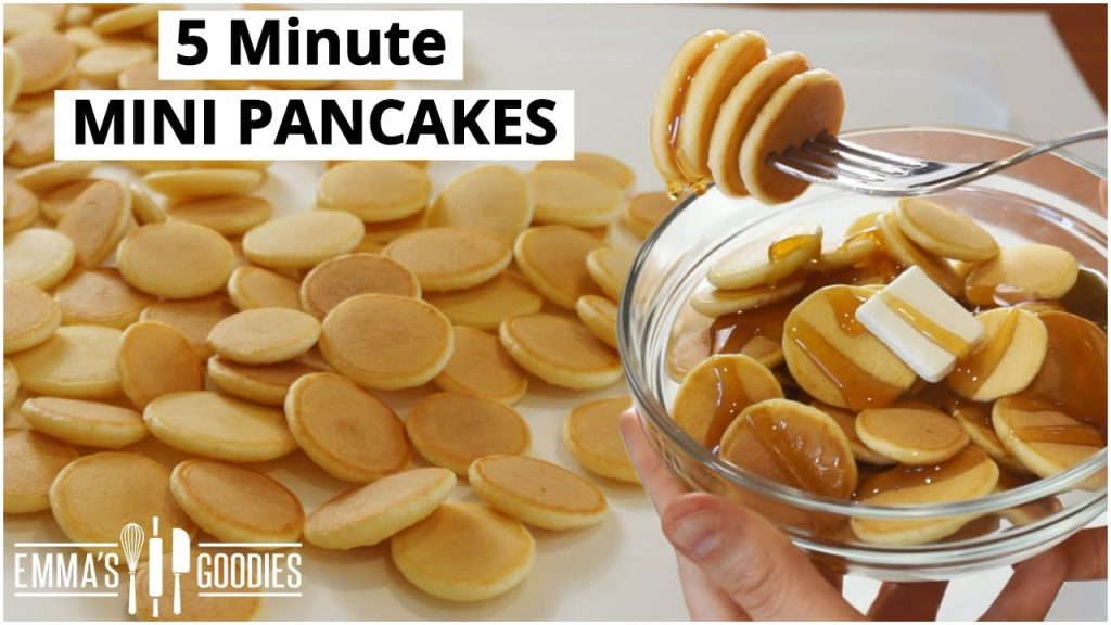 mini pancakes recipe video 