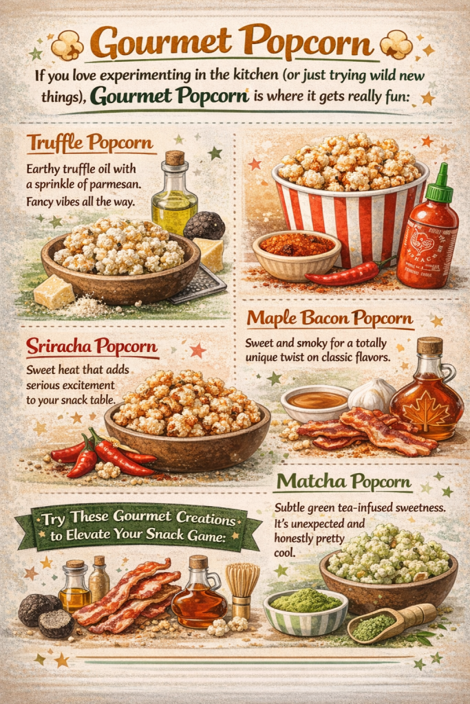 gourmet popcorn flavors 