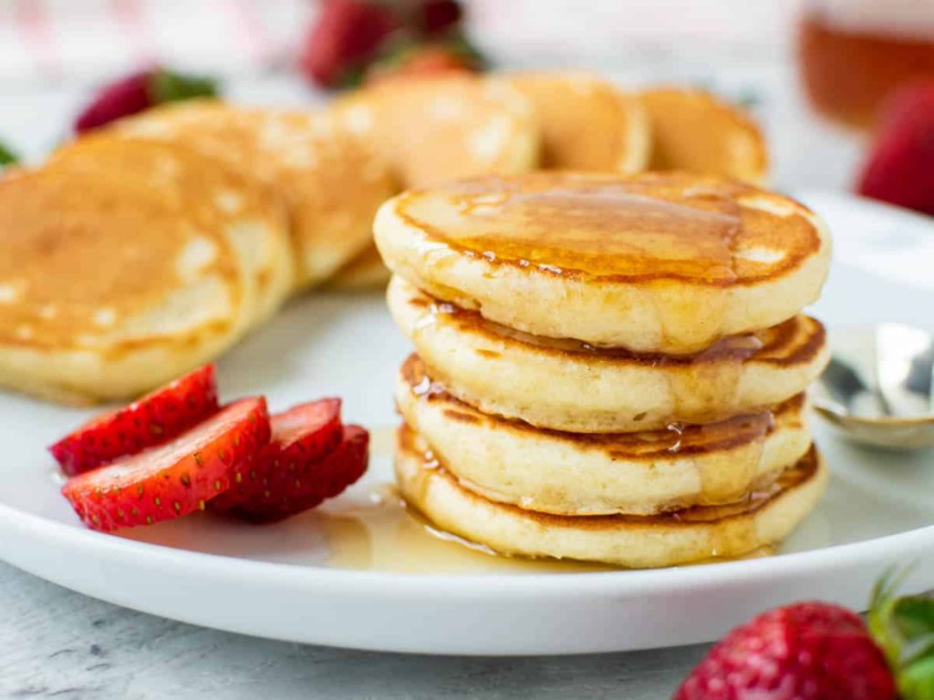 mini pancakes 